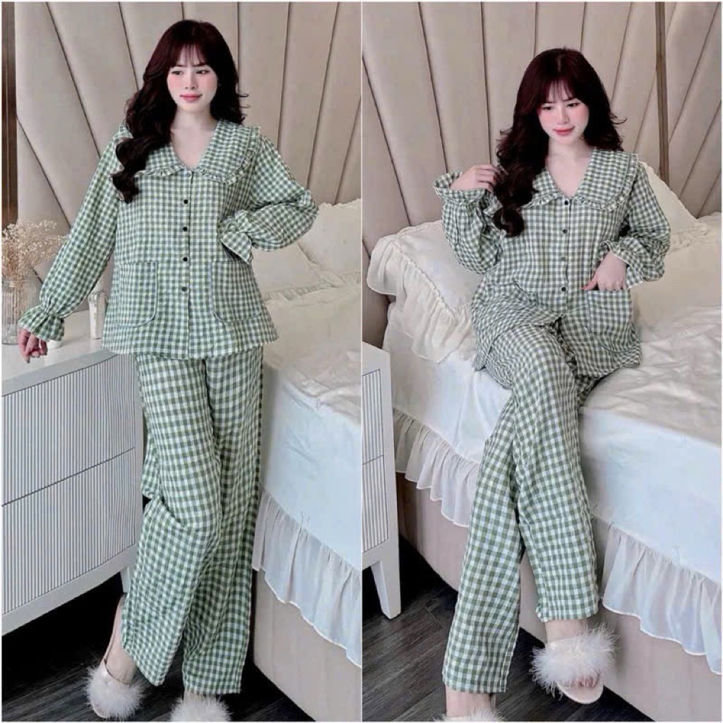 Bigsize (50-110kg) - Đồ bộ mặc nhà Lụa cao cấp/Lụa mango