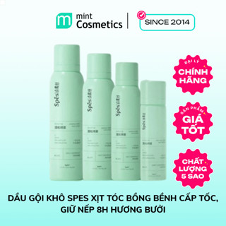  Dầu gội khô SPES xịt tóc bồng bềnh cấp tốc giữ nếp 8h hương bưởi 