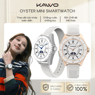Đồng hồ thông minh thời trang cho nữ KAVVO Oyster Mini - Nhỏ gọn 38mm | Màn AMOLED | Chế độ thể thao AI