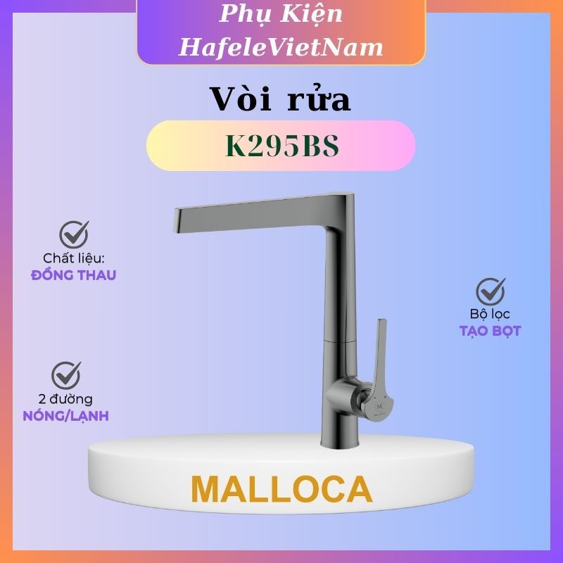 Vòi chậu rửa bát Malloca K295BS –Sự Kết Hợp Giữa Đẹp Và Tiện Lợi
