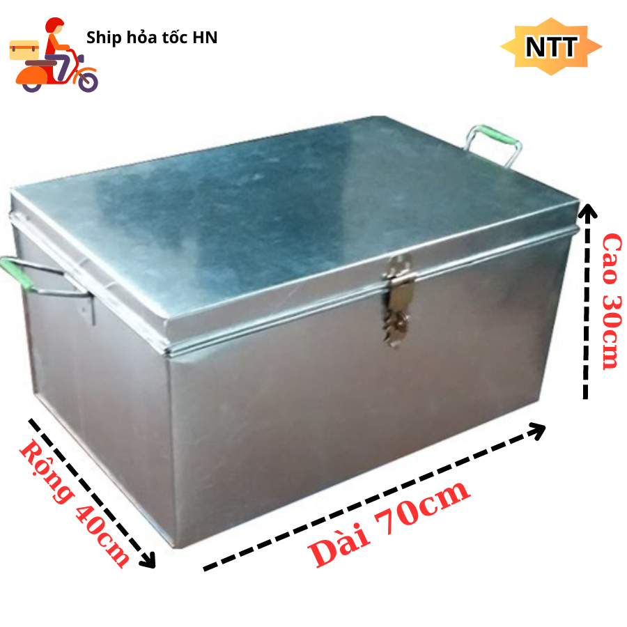 Hòm tôn đựng đồ, đựng tài liệu loại to