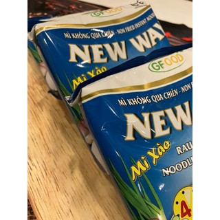 Coombo 3 gói mì Xào Rau Củ Chay New Way Đóng Gói, Mì Khô Chay Xào Chế Biến Dễ Dàng Tiện lợi-chayxanhshop