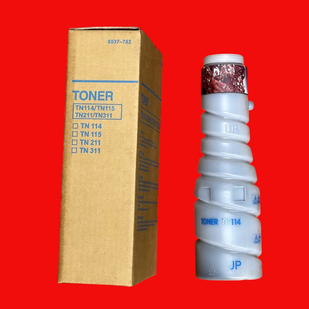 Mực Konica TN 114: Cho máy Konica Minolta Bizhub 162/ 163/ 180/ 181/ 210/ 211/ 220