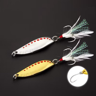 Mồi Thìa Lượn Spoon Lures – Mồi Thìa Câu Lure Cá Lóc Cá Suối Cá Hồi | Size 5g – 7.5g – 10g – 15g | Lưỡi Ba Sắc Bén 