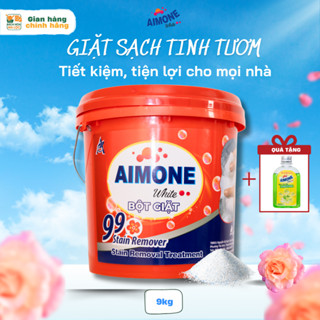Bột Giặt Aimone 9kg –Sạch, thơm, tiện lợi, tiết kiệm, Thơm Lâu, Dịu Nhẹ Bảo Vệ Da Tay