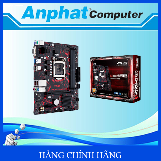 Bo mạch chủ Main Asus H310M-V3(vga) R2.0 Socket LGA 1151-V2 Hàng Cty (Fullbox) – Bảo hành 36 tháng