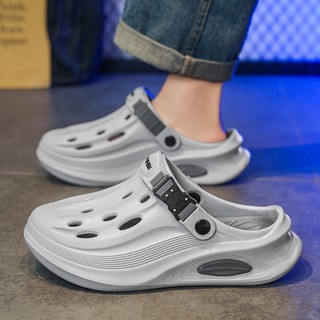 Giày sandal đế dày EVA cho nam, thoải mái, chống trượt và chống mài mòn, size 38-45