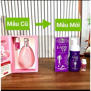 (gửi mẫu mới ) 1 dung dịch vệ sinh tạo bọt cao cấp lady vip 150ml tặng kèm nước hoa