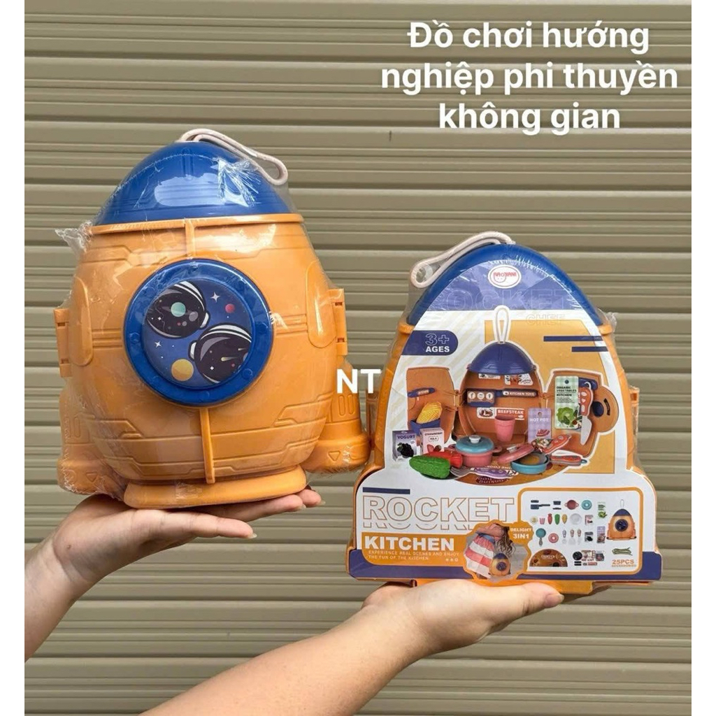 Đồ Chơi Hướng Nghiệp Hình Phi Thuyền - Bộ Nhà Bếp Kun
