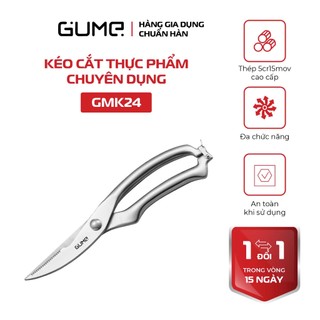 Kéo cắt thực phẩm đa năng Gume - GMk24, Kéo cắt gà chuyên dụng