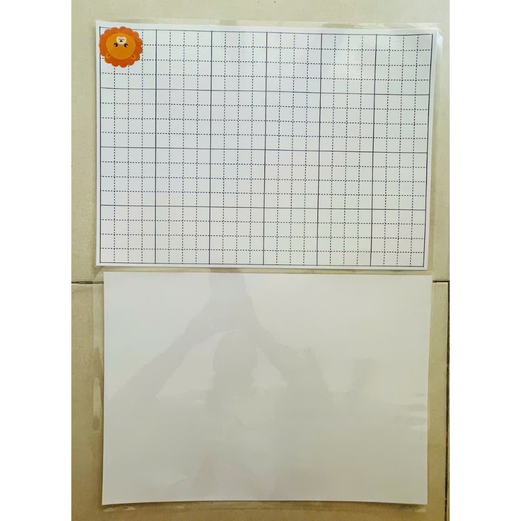 Bảng phụ handmade  A3 in hai mặt - in 1 mặt