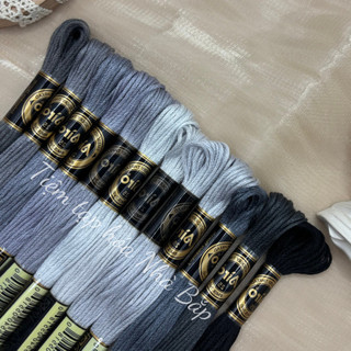 Set Chỉ Airo Tông Xám