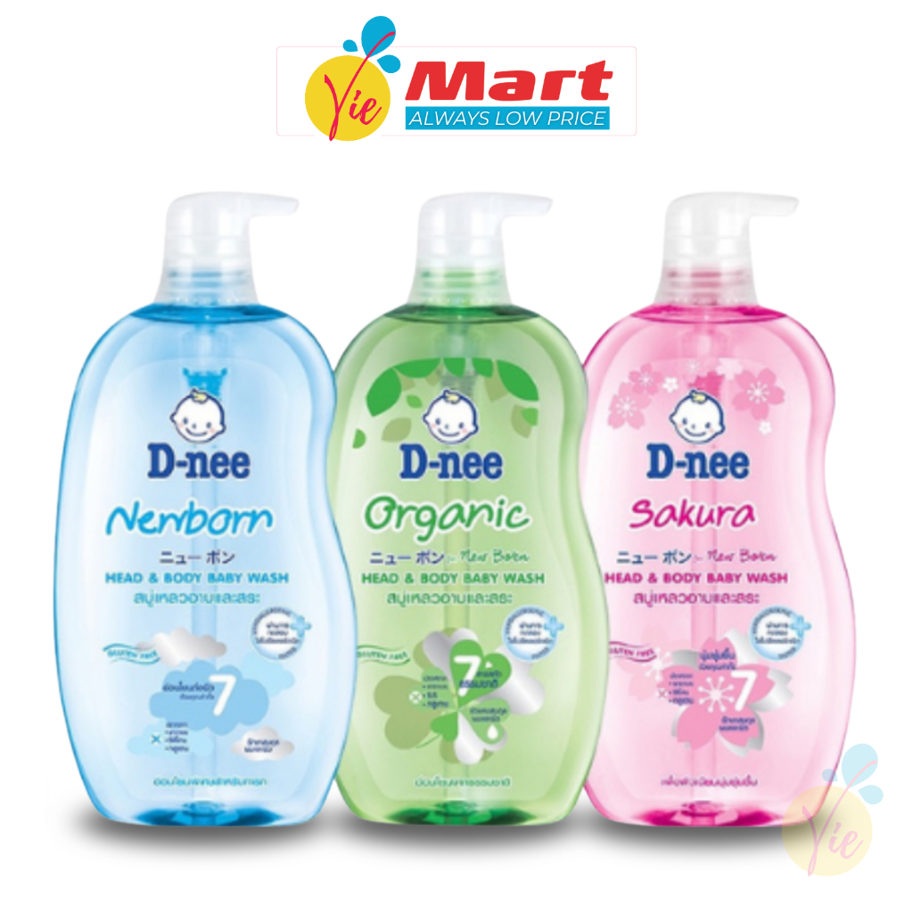 [CHÍNH HÃNG] Sữa Tắm Gội Toàn Thân Dnee cho Bé - Sữa Tắm Thái An Toàn Cho Bé 0-3 Tuổi - MẸ & BÉ