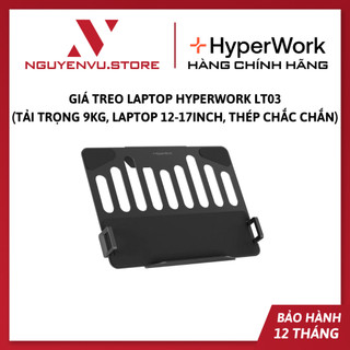  Giá treo laptop HyperWork LT03 - tải trọng 9kg Laptop 12-17inch Thép chắc chắn - Hàng chính hãng 