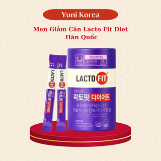  Men Vi Sinh Giảm Cân Lacto-Fit Diet Daedong Ginseng Hàn Quốc Hộp 60 Gói Giúp Giữ Dáng Đẹp Da 