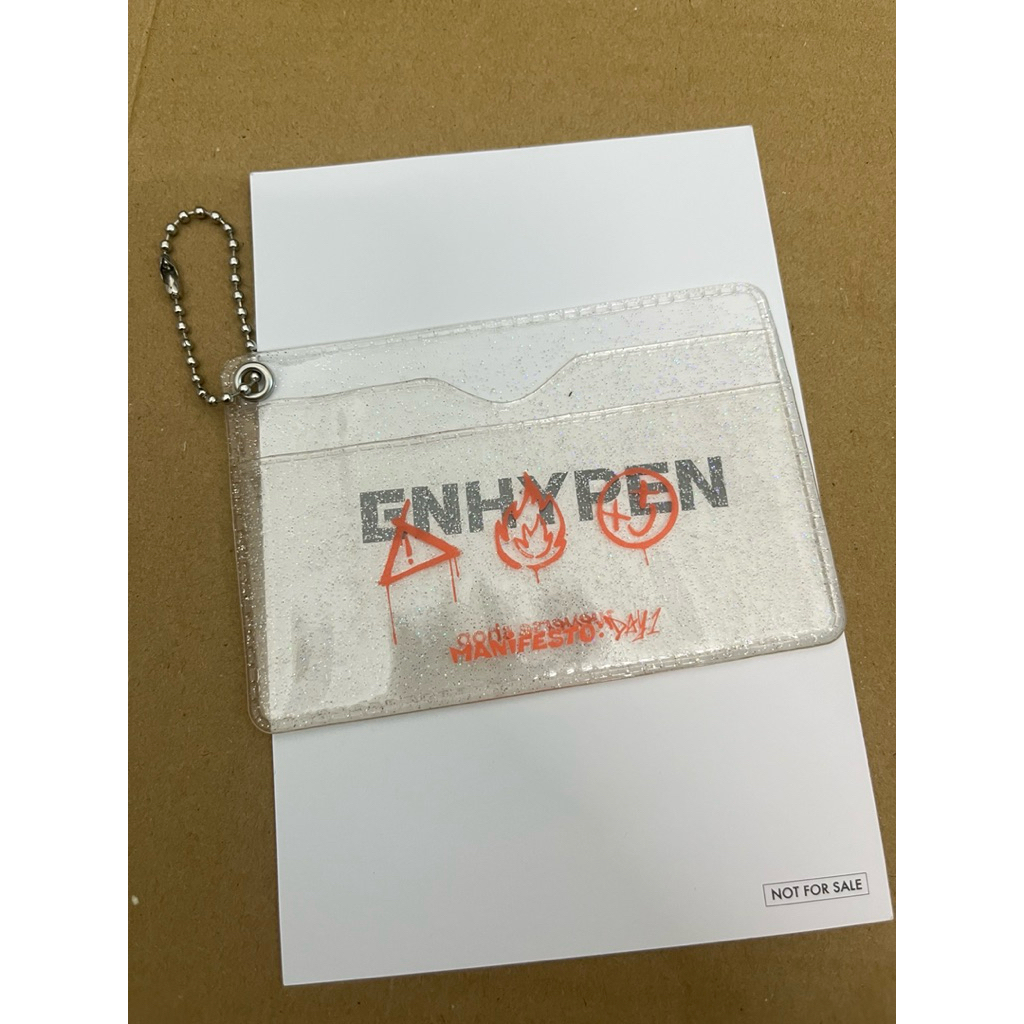 [Sẵn/official] Keyring ví mini cute Enhypen Manifesto benefit weverse shop