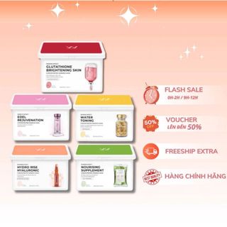  Hộp 30 Miếng Mặt Nạ Wojin Effect Dưỡng Da Hàn Quốc Hàng Chính Hãng 