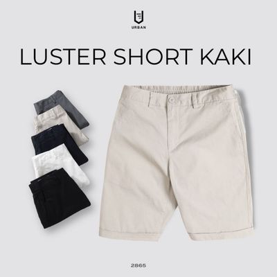 Quần Short Nam Kaki URBAN Vải Kaki Cotton Cao Cấp, Mềm Mịn, Cạp Phối Chun Co Giãn, Phom ngang gối NO.2865