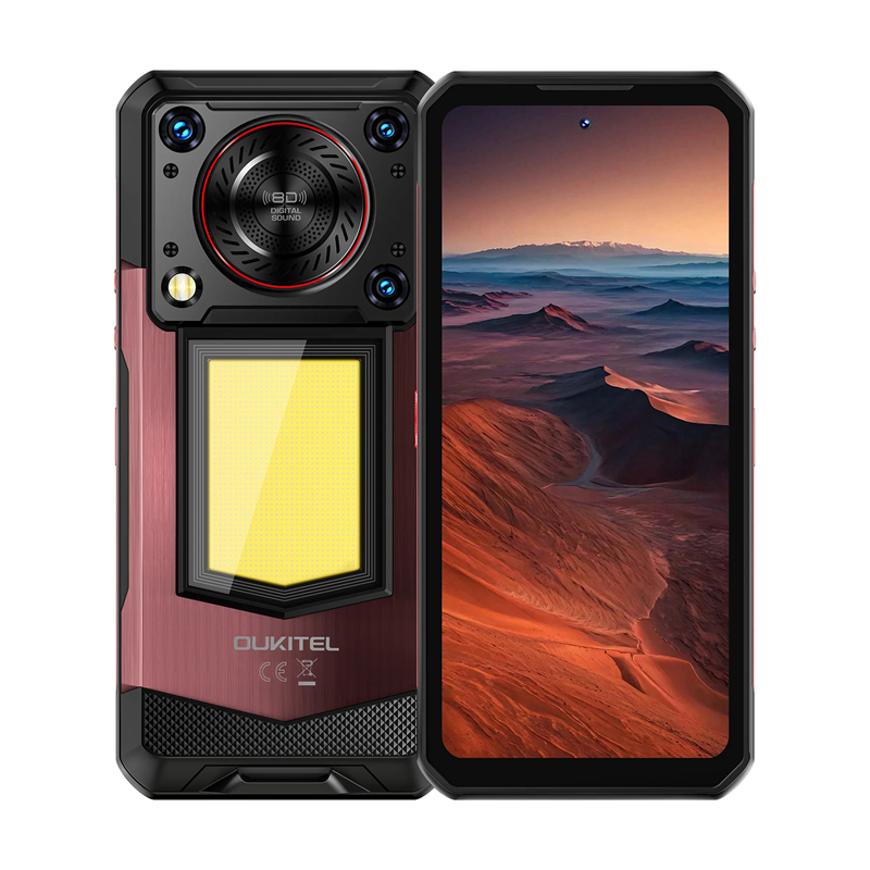 OUKITEL WP56 | Camera Samsung 108MP, Loa 128dB, Đèn Camping, 5G, 256GB, 16000mAh, Android 15