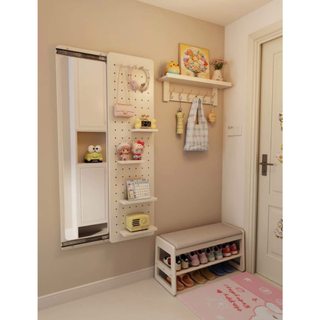  Gương thông minh cánh trượt treo tường kèm bảng lỗ treo đồ Homeline decor - D67 