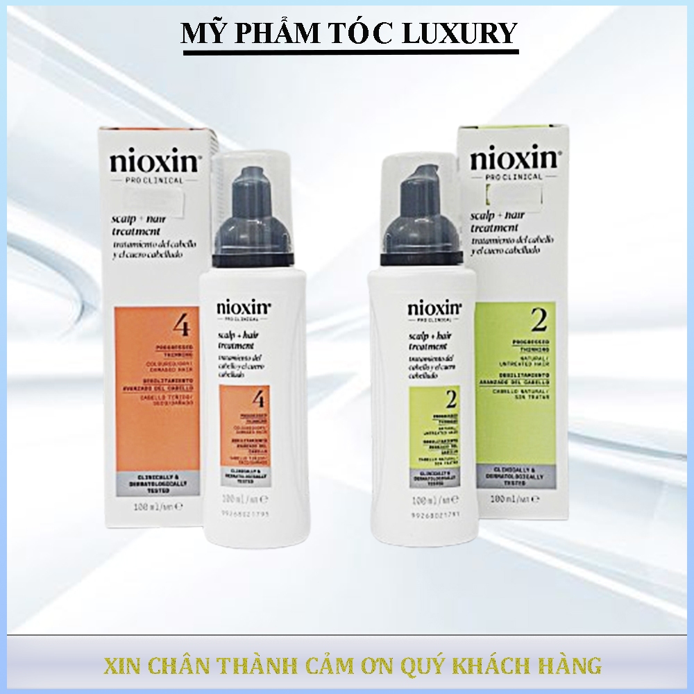 Dưỡng chất giảm rụng tóc Nioxin Scalp hair treatment 100ml