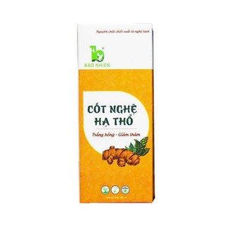 Cốt Nghệ Hạ Thổ Bảo Nhiên 330ml giúp giảm thâm – tái tạo vùng da thâm cho mẹ sau sinh
