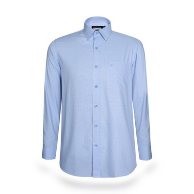 Áo sơ mi nam dài tay KHATOCO form Tailor Fit mã A1MD498T1-CNCR526-2606-D