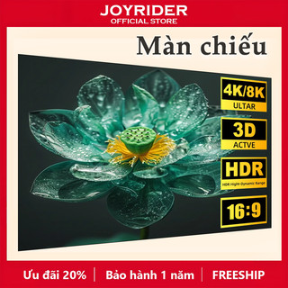 Màn Chiếu Treo Tường 80-120inch Màn Chiếu Phản Quang Gấp Gọn Ảnh Sắc Nét, Xem Phim Như Rạp，gấp gọn