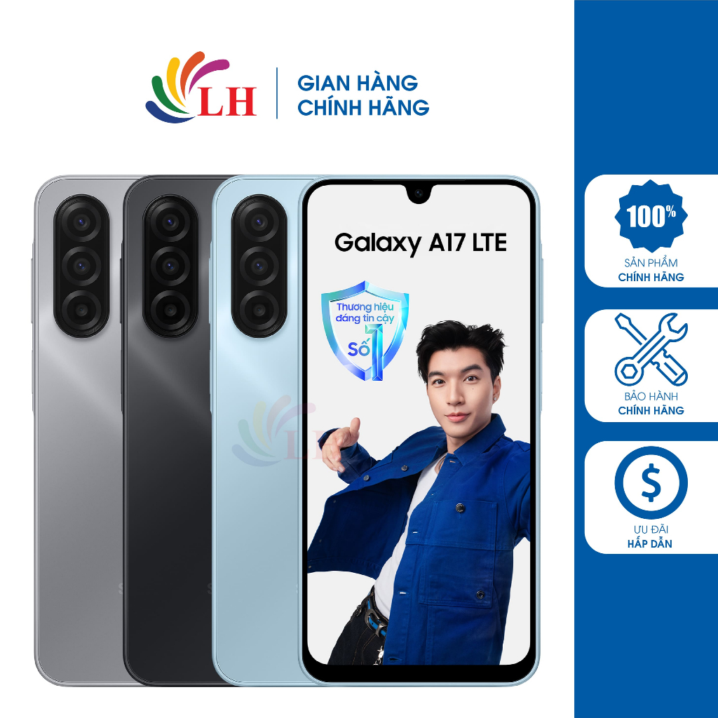 Điện thoại Samsung Galaxy A17 LTE (8GB/128GB) - Hàng chính hãng