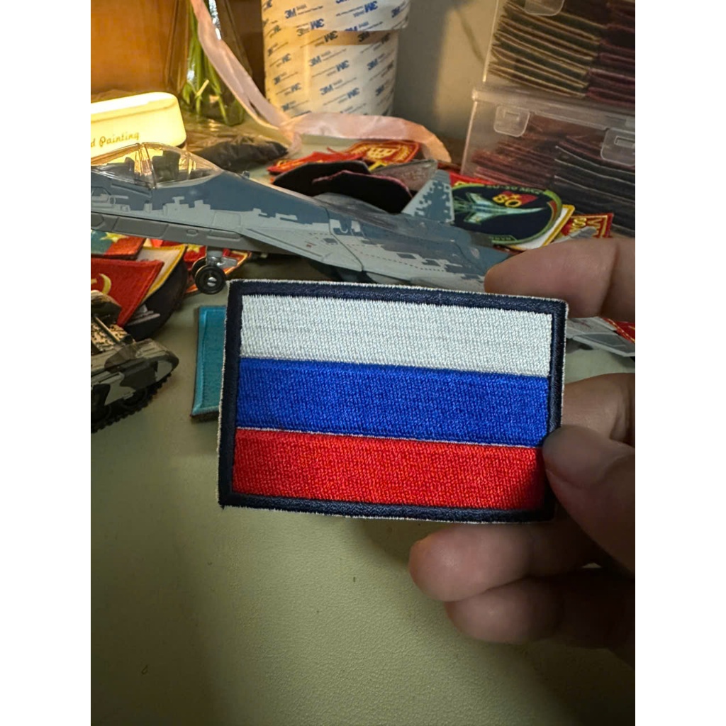 Patch miếng thêu, miếng dán cờ các nước chỉ dùng cho mục đích sưu tầm Nga, Triều Tiên, Hàn Quốc, Nhậ
