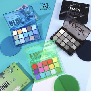   FULL MÀU  Bảng Phấn Mắt UCANBE 15 Ô Tone Màu Đa Dạng Phấn Mịn Nhũ Sáng Lên Màu Chuẩn Xịn BXK 