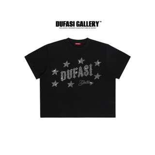  Áo Thun Nam Nữ Unisex Form Boxy DUFASITM - 100% COTTON   280GSM - ĐÍNH ĐÁ   BLINGDUSTAR 