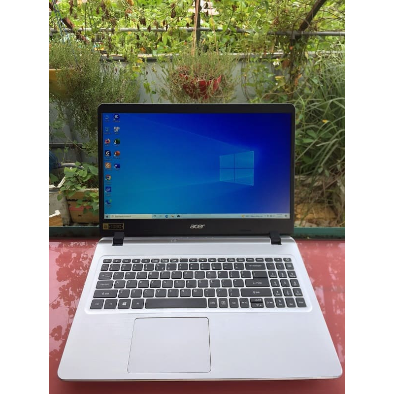 [HCM] Laptop Cũ Acer Aspire A515-53 Core I3-8145U/ Ram 8GB/ Optane 16GB + HDD 1TB/ VGA Intel HD Grap