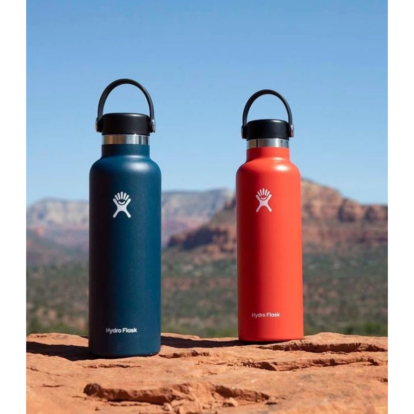 Bình giữ nhiệt Hydro Flask 532ml Standard Flex Cap 18 oz chính hãng, giữ nhiệt tốt, an toàn sức khỏe
