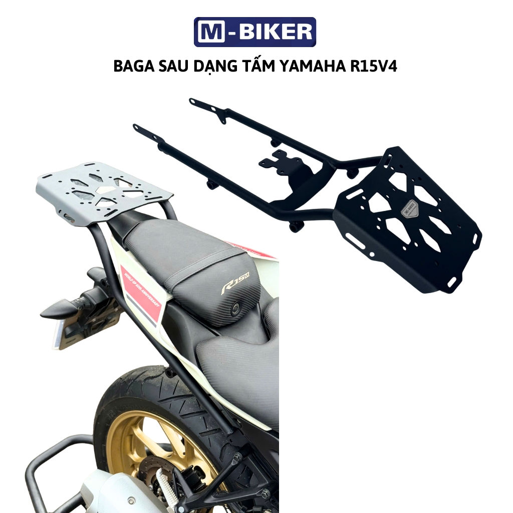 Baga sau r15v4 gắn thùng Baga sau Yamaha R15V4