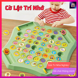 Đồ Chơi Cờ Lật Trí Nhớ – Board Game Rèn Luyện Trí Tuệ & Ghi Nhớ Cho Bé