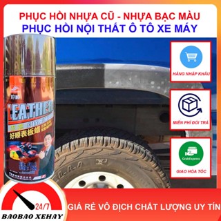 [ Hàng Xịn ] Chai phục hồi nhựa đen - Dưỡng nhựa nhám - Làm đen nhựa nhám - Làm mới nhựa cũ,ghế da Sprayking-DSQ