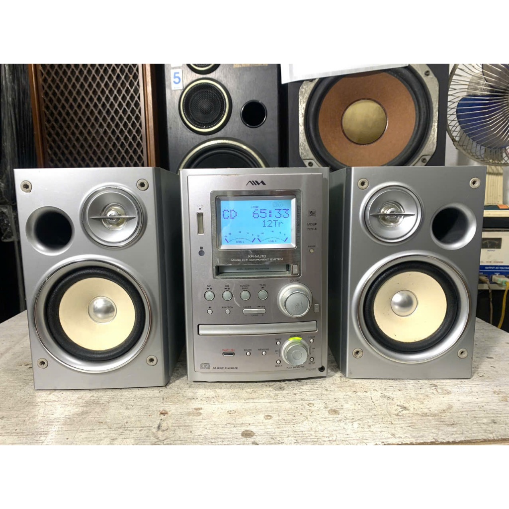 Bán Dàn Nghe Nhạc Vip Aiwa  CX _ LMJ1 loa LMJ10 đẹp keng hát cực tốt bãi nhật về