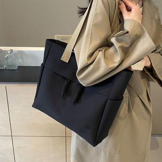 Túi đeo vai vải canvas túi tote phom to đựng sách đi học nam nữ dành cho học sinh sinh viên vừa sách a4 