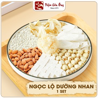  Set ngọc lộ dưỡng nhan thất bạch ẩm chè dưỡng nhan quảng đông set nấu sữa 7 vị - Tiệm Lãn Ông 