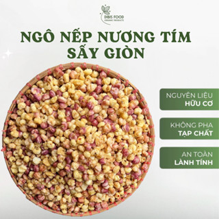 Ngô nếp nương tím rang củi điện biên (ngô mộc, ngô vị, ngô cay, ngô lắc phô mai)