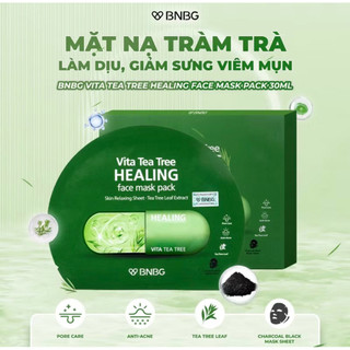  Mặt Nạ BNBG Dưỡng Da Ngừa Mụn – Tràm Trà 30ml 
