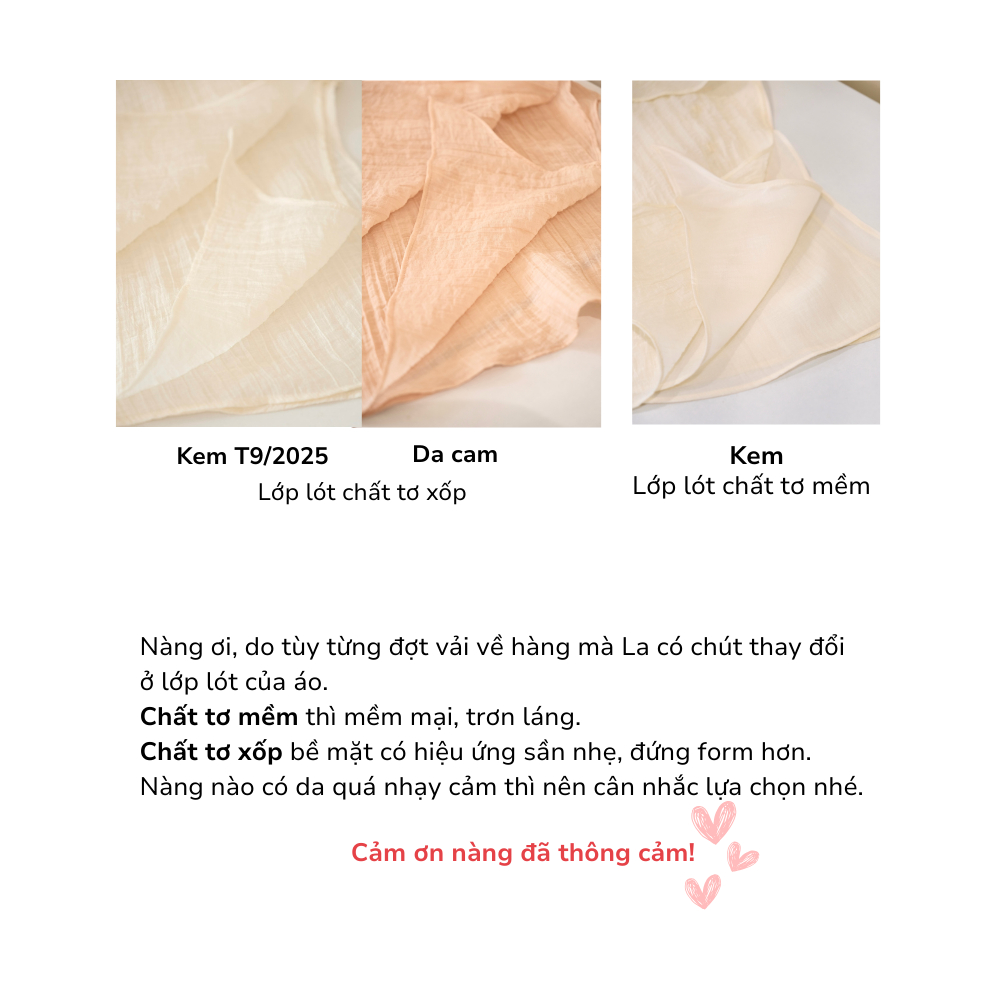 Áo Cánh Dơi Phối Nút Thắt Eo LA BOUTIQUE Chất Tơ Xốp Nhăn - AK004-2507LAT | BigBuy360 - bigbuy360.vn