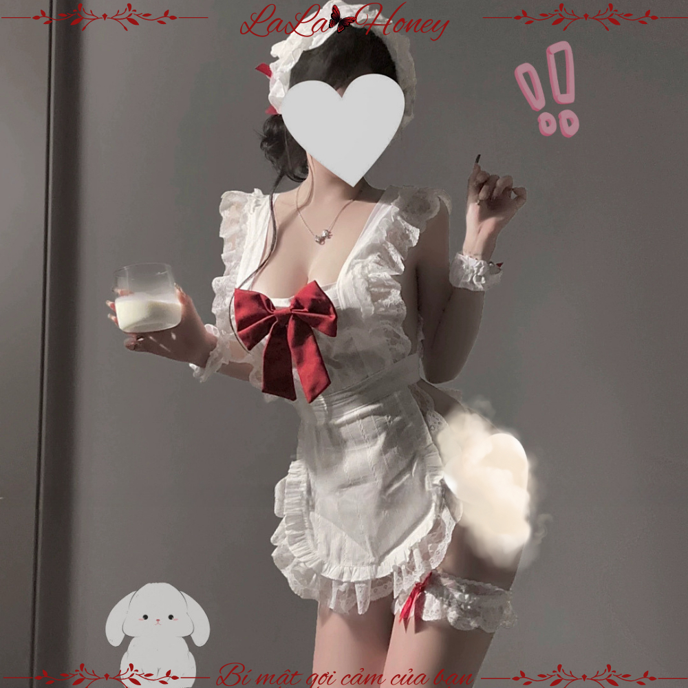 Bộ Cosplay Cô Hầu Gái Đáng Yêu Gợi Cảm, Đồ Ngủ Cosplay Người Hầu Gái Quyến Rũ C140 - LALA HONEY | BigBuy360 - bigbuy360.vn