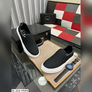 Giày Nam Slip-On Da Bò Xịn - Chất Da Cao Cấp - Mẫu Mã Trẻ Trung Năng Động SL-222