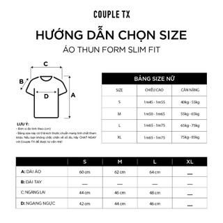 Áo Thun Nữ Couple TX Slim Basic Cổ Tròn WTS 2325