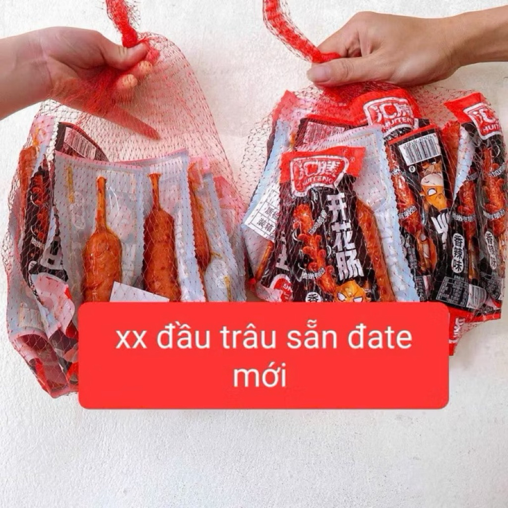1 bịch 20c xúc xích tứ xuyên