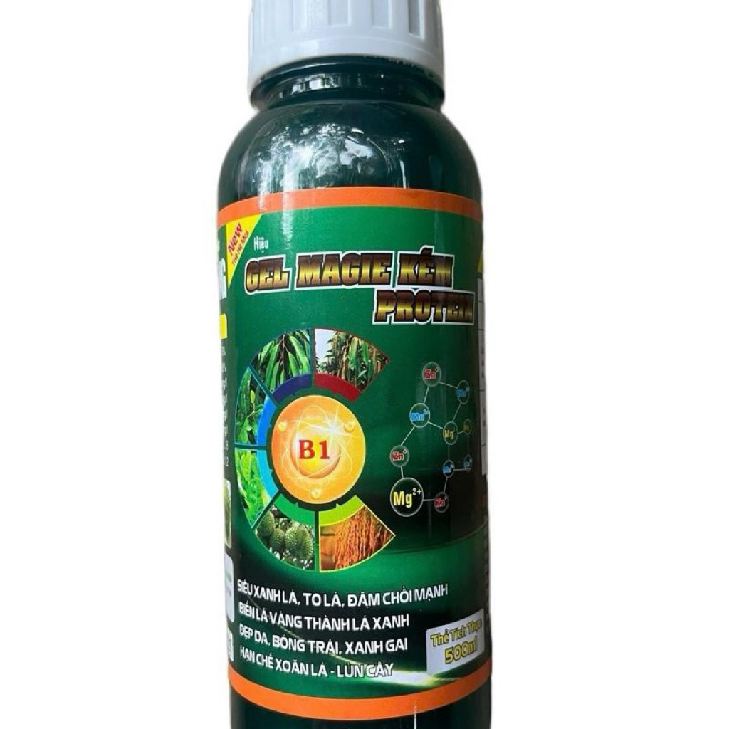 GEL MAGIE KẼM PROTEIN: Biến Lá Vàng Thành Lá Xanh - Siêu Xanh Lá, To Lá, Đâm Chồi Mạnh