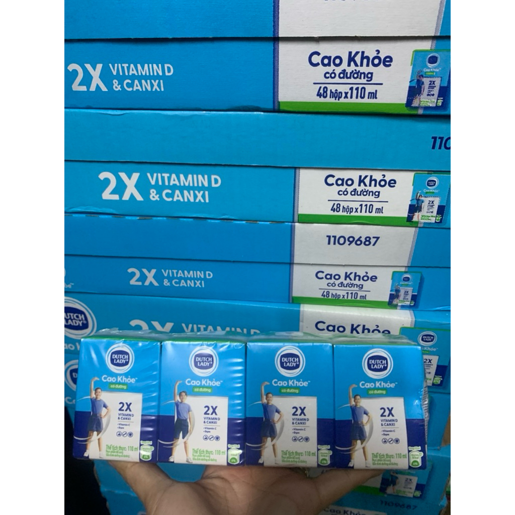 Thùng 48hộp sữa cao khỏe 110ml .date t9-2026