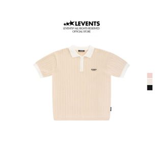 Áo Polo Levents Authentic Knitted Chất Len Dệt Unisex Semi-Oversized